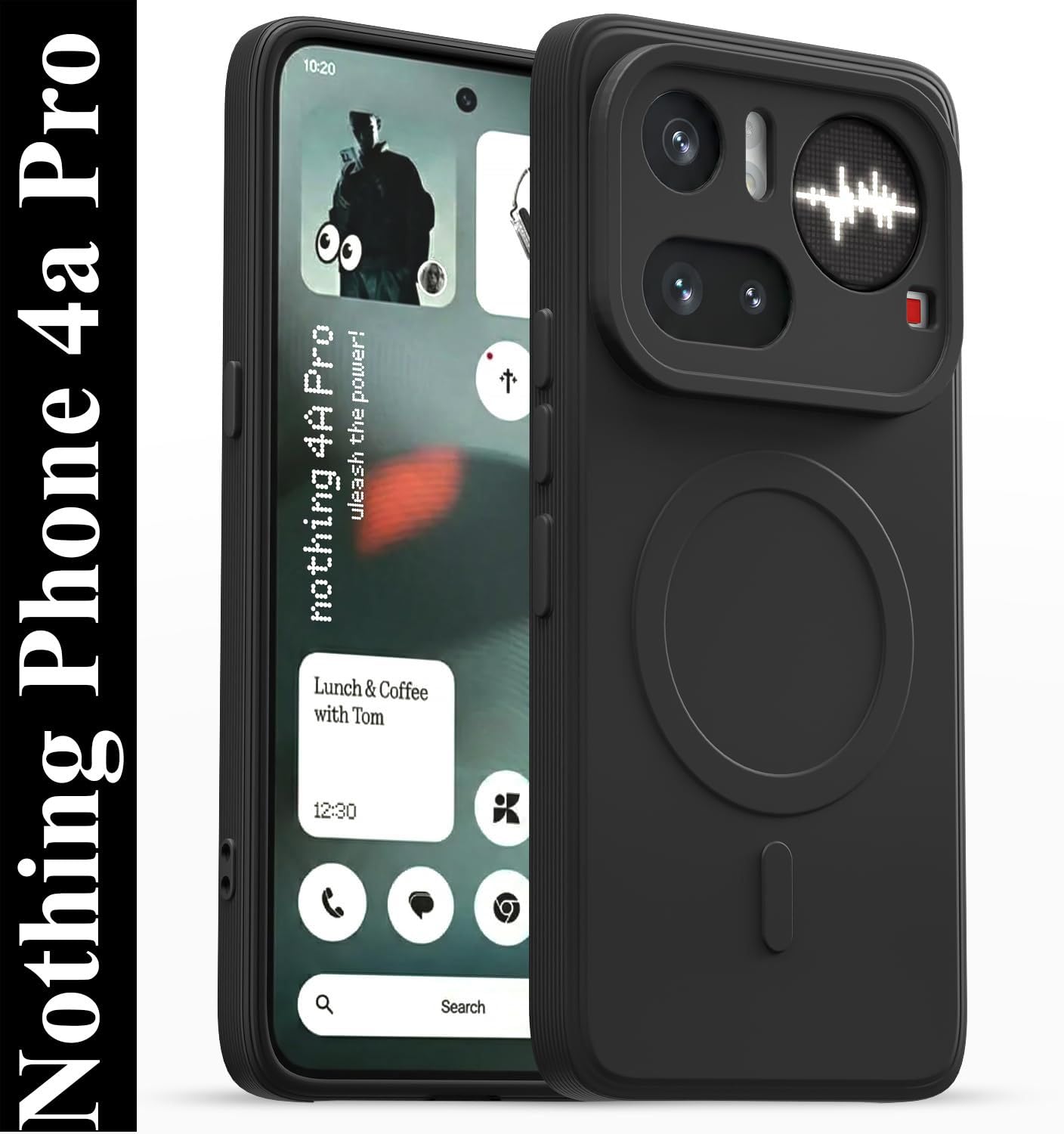 Nothing Phone (4a) Pro 256gb ケース付属　ブラック AeoFit Back Cover for Nothing Phone 4a Pro 5G | Camera Bump